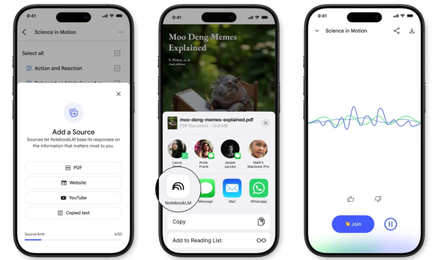 Google的NotebookLM Android和iOS应用现已开放预订