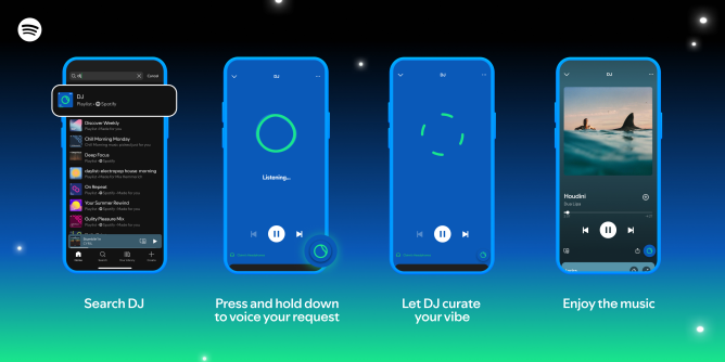 Spotify的AI DJ现在可让你使用语音命令来个性化你的音乐