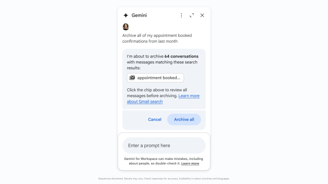 谷歌推出Gmail、Docs 和Vids的全新AI功能